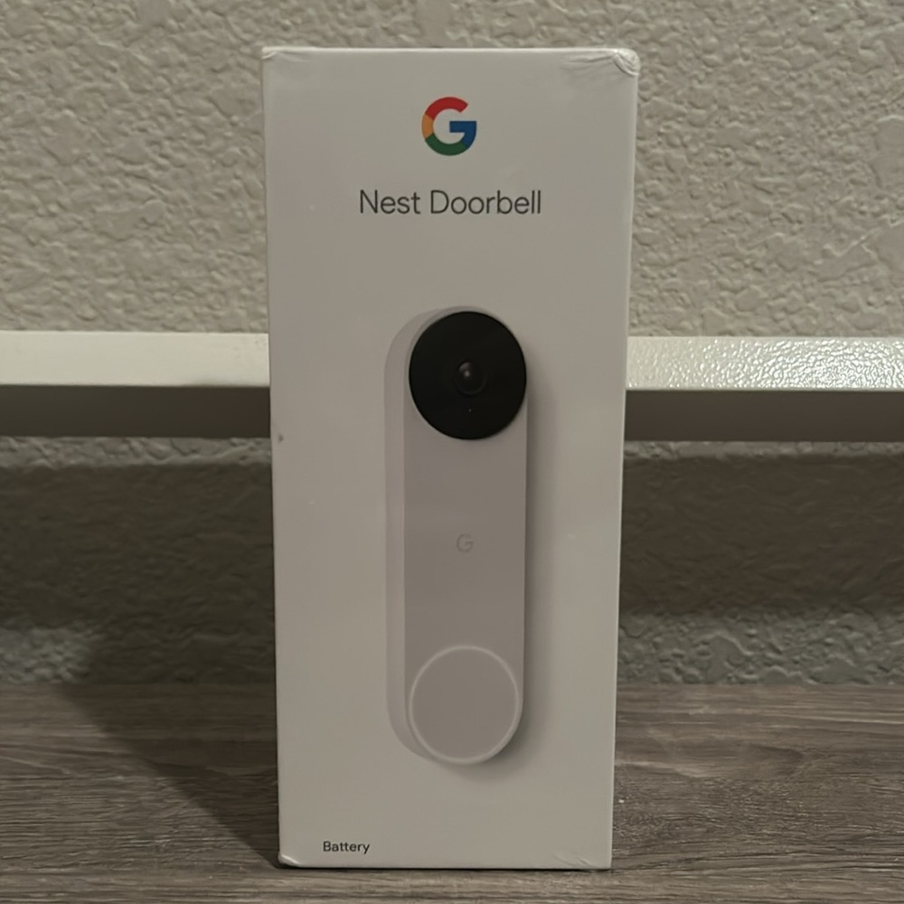 Google Nest Video Doorbell 
Brand New! White (battery, not wired)